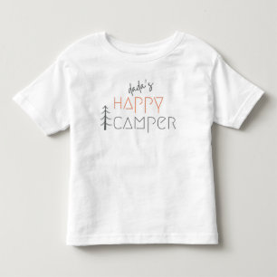 dada's happy camper. Toddler T-Shirt