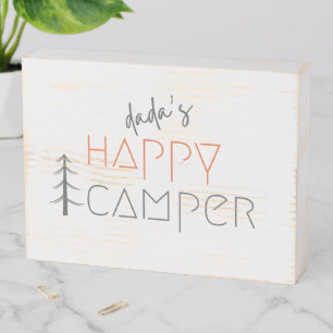 dada's happy camper. Wood Wall Art Sign