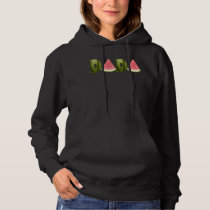 Dada's Watermelon Summer Birthdays and Father's Da Hoodie