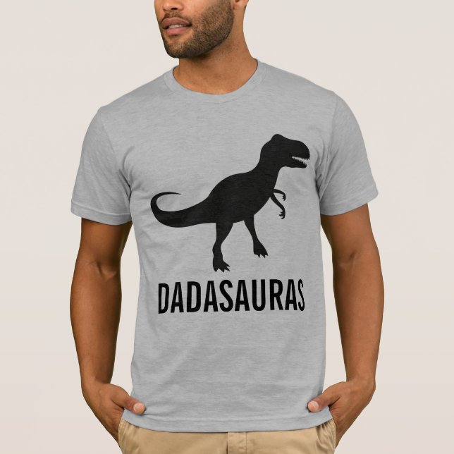 Dadasauras Dinosaur Dad Shirt (Front)