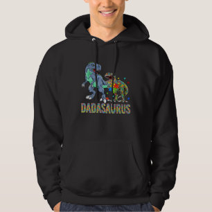 Dadasaurus Dinosaur Autistic Dinosaur Hoodie