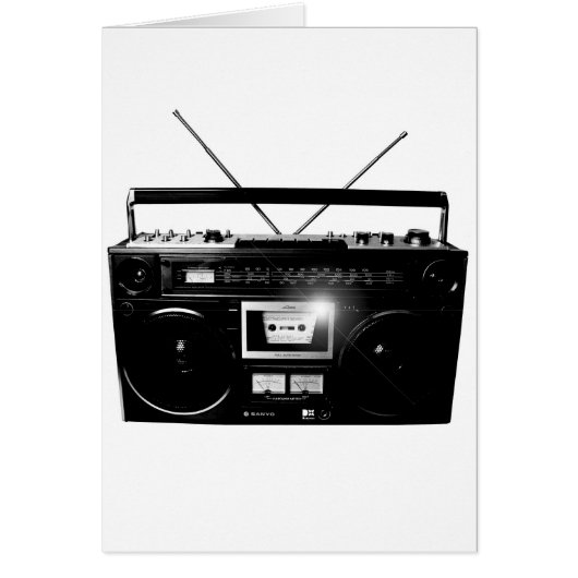 Dadawan Ghettoblaster boombox 1980 Cards (Front)