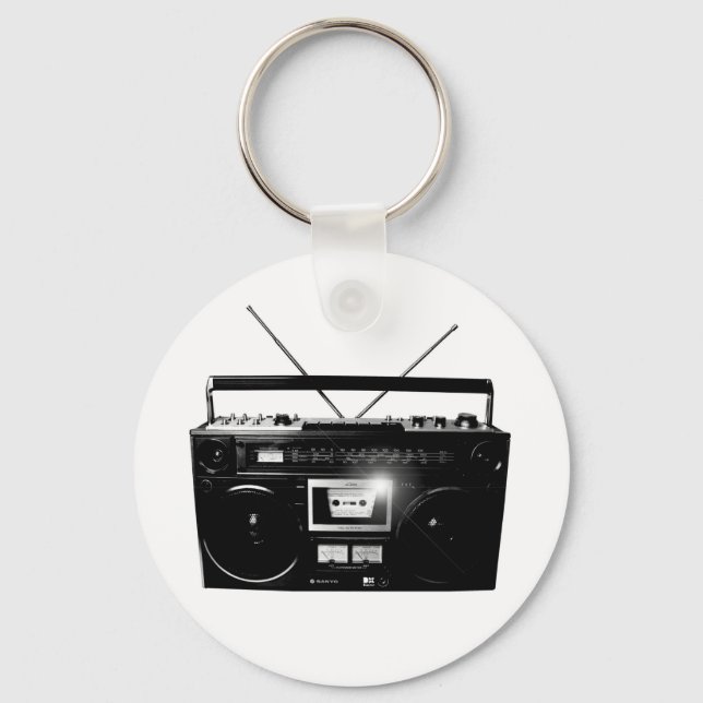 Dadawan Ghettoblaster boombox 1980 Keychain (Front)