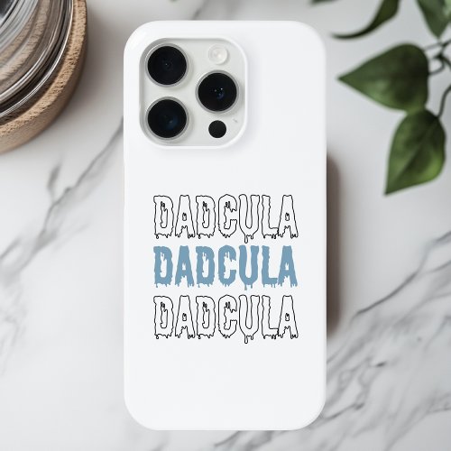 Dadcula Blue Halloween iPhone 15 Pro Case