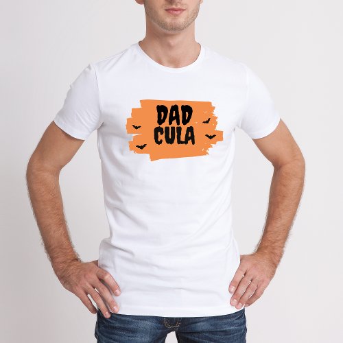 Dadcula Funny Halloween T_Shirt
