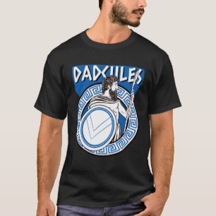 Dadcules Greek Dad for Greeks for Father s Day T-Shirt