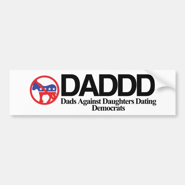 DADDD BUMPER STICKER (Front)