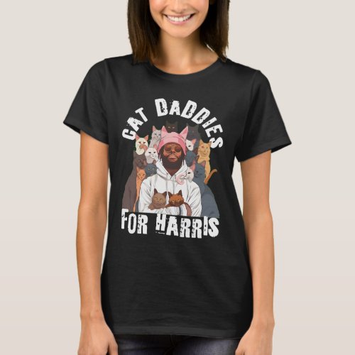 Daddiers For Harris Harris 2024 Kamala Harris For  T_Shirt