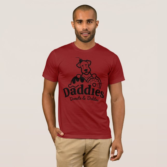 Daddies Donuts Remy Edition T-Shirt in a great RED (Front Full)