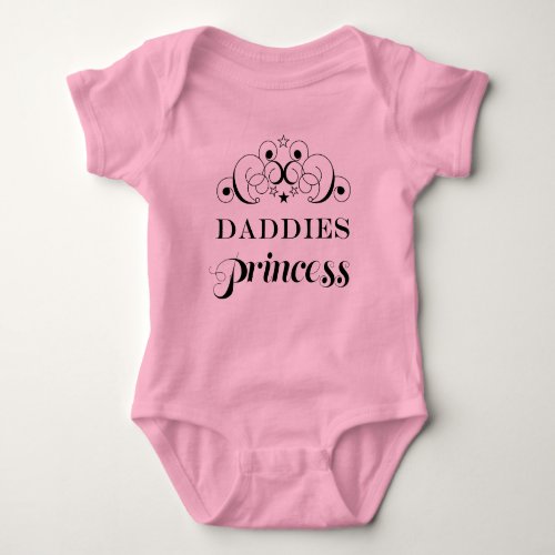 Daddies Princess Baby Tutu Gay Parents Baby Bodysuit