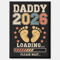 Daddy 2026 Loading Baby Announcement Expecting Dad