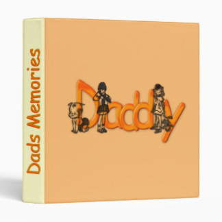 Daddy 3 Ring Binder