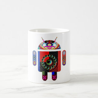 Daddy and Baby Android  -  Art101 by Navin Coffee Mug
