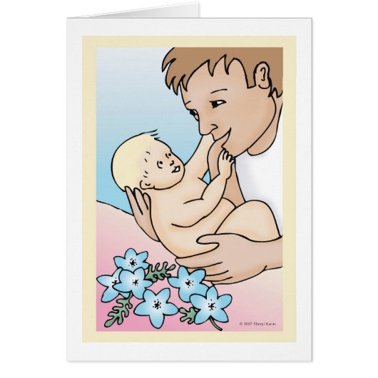 Daddy and Baby Cards (Front)