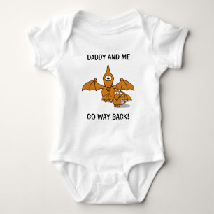 Daddy and Baby Pterodactyl Bodysuit