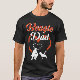 Daddy And Dog Inside Big Heart Happy Father Day Be T-Shirt