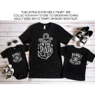 Daddy and Me Daddy's First Mate T-Shirt