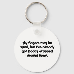 Daddy's Wrapped Keychain