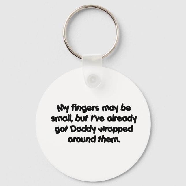 Daddy's Wrapped Keychain (Front)