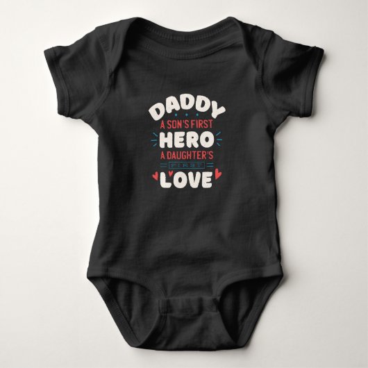 Daddy Baby Bodysuit (Front)