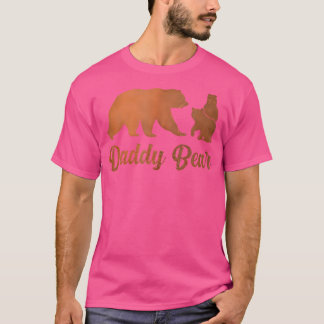 Daddy Bear 2 Cubs Daddy Bear Awesome Camping T-Shirt