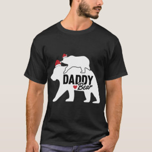 Daddy Bear Christmas Cute X-Mas Dad Son Daughter M T-Shirt