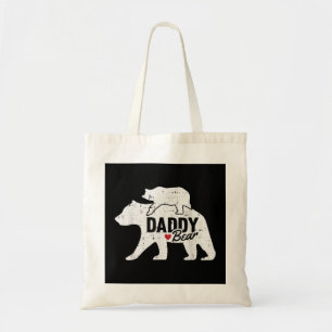 Daddy Bear Fathers Day Cute Baby Cub Papa Dad-a Po Tote Bag