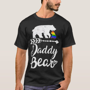 Daddy Bear LGB Rainbow Pride Gay Lesbian T-Shirt