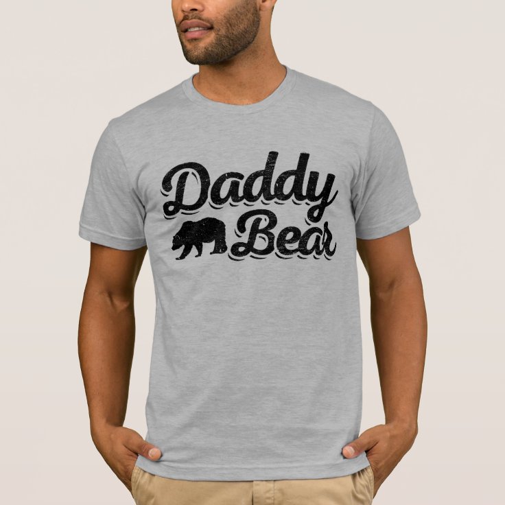 Daddy Bear Light Color T-Shirt | Zazzle