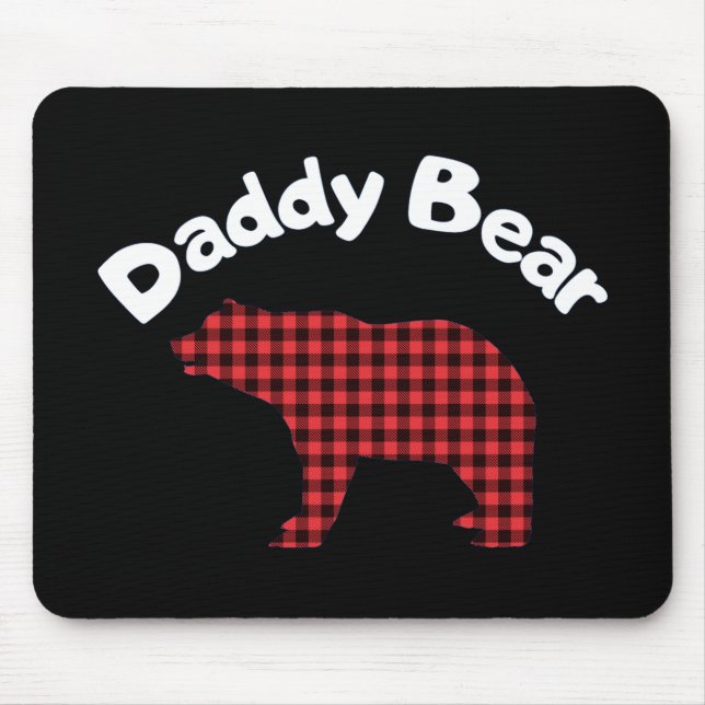 DADDY BEAR MOUSE PAD (Front)