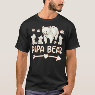 daddy bear tshirts for fathers, mens 3 cubs t shir