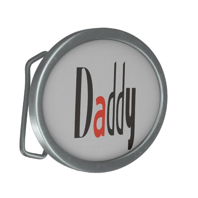 Daddy 2025 belt buckle