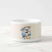 Daddy Bird Family Chili Bowl Gift
