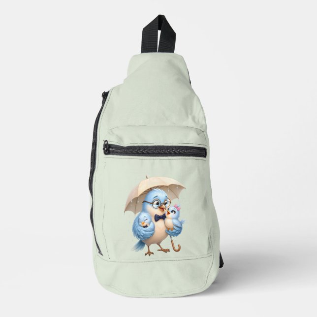 Daddy Bird Sling Bag Lightweight Everyday Carry (Front)