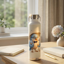 Daddy Bird Travel Bottle Family Gift
