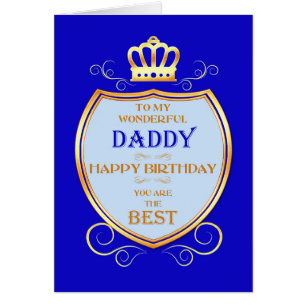 Daddy Birthday with Shield Cards