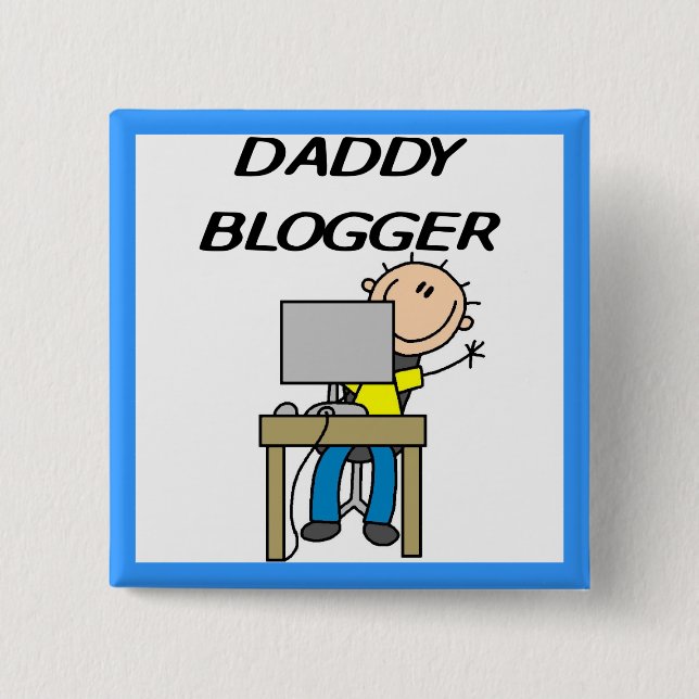 Daddy Blogger Button (Front)