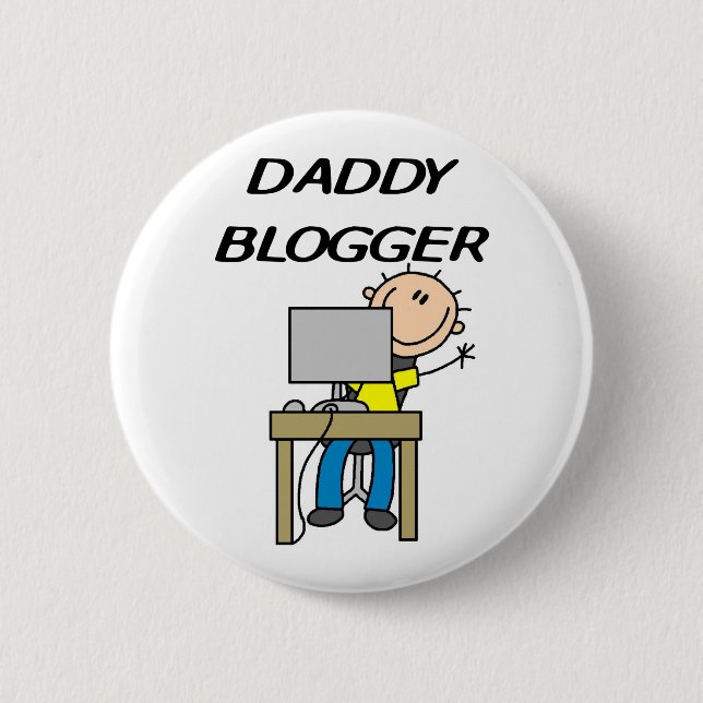 Daddy Blogger Button (Front)