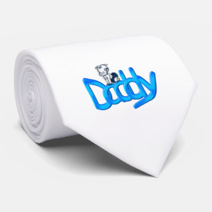 Daddy Blue Baby Neck Tie