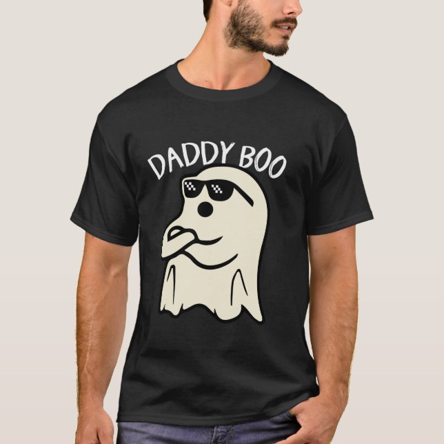 Daddy Boo Halloween Family Matching Costume Ghost  T-Shirt (Front)