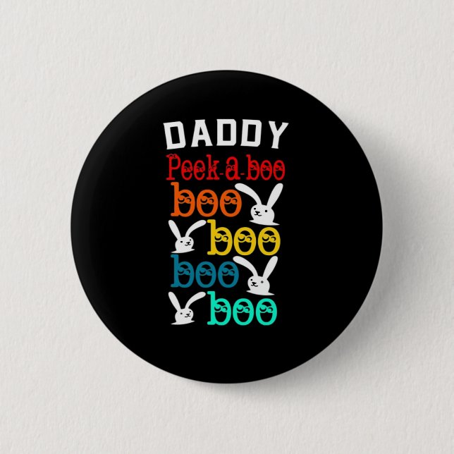 Daddy Bunny Game For Men_s Novelty Button (Front)