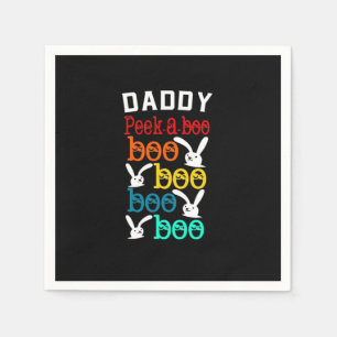 Daddy Bunny Game For Men_s Novelty Napkins