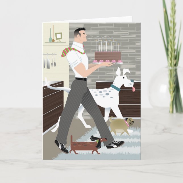 Daddy Cake birthday card (Front)