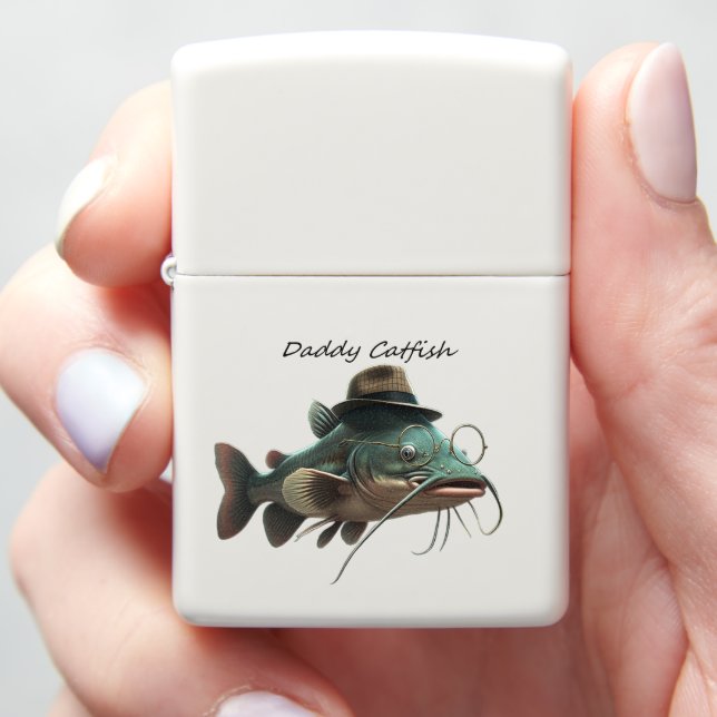 Daddy Catfish Zippo Lighter (In Hand)