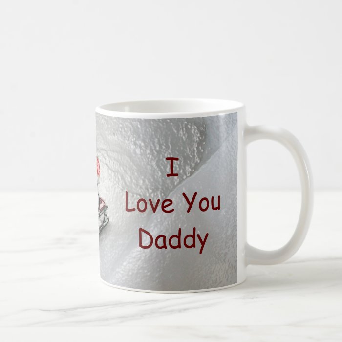 Daddy Christmas   I Love You Penguin Coffee Mug