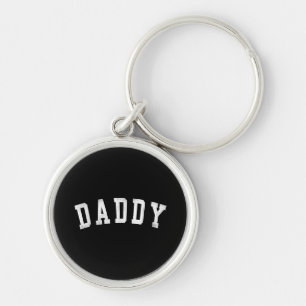 Daddy - Classic Bold Font Father's Day Daddy Keychain