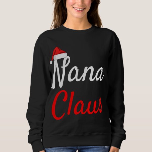 Daddy Claus Baby Claus Mama Claus Pjs Christmas Na Sweatshirt