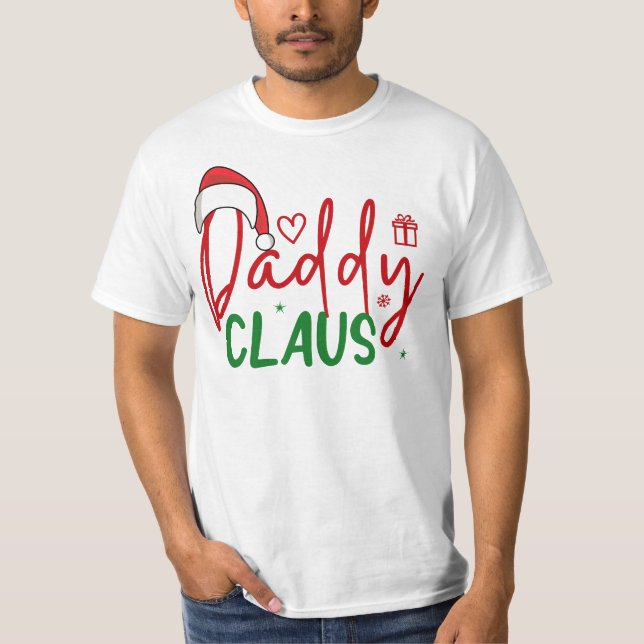 Daddy Claus Christmas Design-60094 T-Shirt (Front)