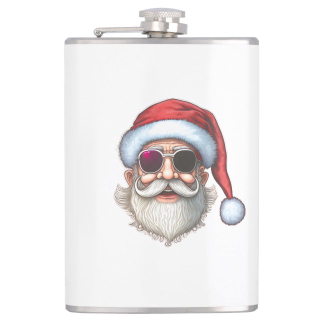 Daddy Claus Flask (Front)