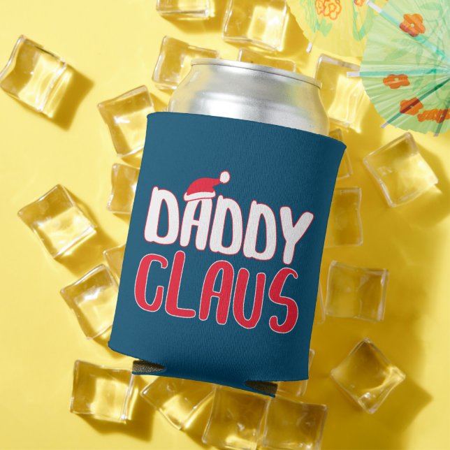 Daddy Claus Matching Santa Christmas Costume Can Cooler (In Situ Summer)